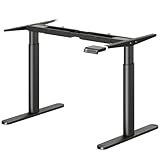 MAIDeSITe EL2 Pro Art Höhenverstellbarer Schreibtisch Gestell, Ovaler...