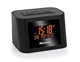 Karcher DAB 2420 - Stereo-Radiowecker DAB+ (DAB plus/UKW, Wecker mit Dual-Alarm,...