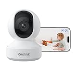 Reolink 4K PTZ WLAN Überwachungskamera Innen, 2,4/5 GHz Wi-Fi 6, Babyphone mit...