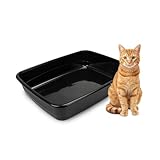 Ferplast Katzenklo XXL, offene Katzentoilette, Katzenklo ohne Deckel aus...