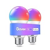 Govee Alexa Smarte Glühbirne E27, Farbwechsel mit Musiksynchronisation Lampe,...