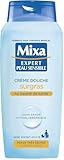 Mixa Expert Duschcreme für empfindliche Haut, rückfettend, Sheabutter, 1...