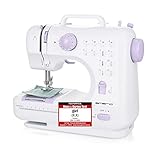 Emerio Nähmaschine für Kinder und Anfänger, SEW-121820, 12 Stichmuster, Mini...