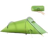 Night Cat Tunnelzelt 2 Personen Wasserdicht: Ultraleichtes Zelt für Fahrradtour...