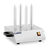 Royal Catering Hot-Dog-Spießtoaster Hot Dog Toasterstangen 4 Spieße RCHW-200...