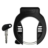 ABUS Rahmenschloss PRO AMPARO 4750S R - Fahrradschloss zur Befestigung am Rahmen...