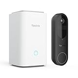 Reolink Video Doorbell mit Home Hub, Akku Türklingel mit Kamera, 2K Kabellose...