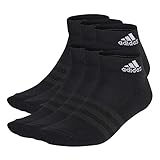 adidas, Cushioned Sportswear Ankle Socks 6 Pairs, Socken, Schwarz-Weiss, M,...