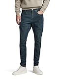 G-Star RAW Herren D-STAQ 3D Slim Jeans, Grau (Worn in Tornado D05385-D440-D353),...