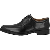 Clarks Herren Tilden Walk Oxford-Schuh Derby, Schwarz, 43 EU