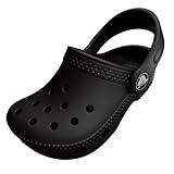Crocs Unisex Kinder Classic Clog K Clog, Black, 33/34 EU
