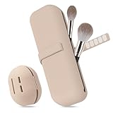 Travel Essentials Make Up Tasche Silikon, 1stk Make Up Pinsel Aufbewahrung und...