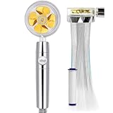 JJiaoLinin Wassersparender Duschkopf, 360° Drehbare Handbrause, Sparduschkopf...