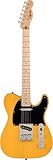 Squier by Fender Sonic Telecaster, E-Gitarre, Ahorngriffbrett, Schwarze...