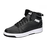 PUMA Unisex Kinder Rebound V6 Mid WTR Jr Sneaker, Shadow Gray Puma Black Puma...