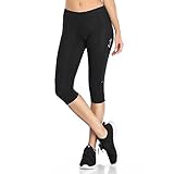 Santic Radlerhose Damen 3/4 Fahrradhose Gepolstert Radsportshorts Radhose...