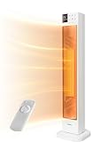 Midea NTH20-22GR(WH) Elektroheizung Keramik 2000W mit Thermostat &...