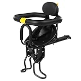 Lixada Vordersitz für Fahrräder, Kindersicherheit, Kindersattel mit Pedalen,...