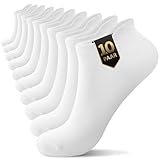 YouShow 10 Paar Sneaker Socken Damen Herren Kurze Halbsocken Baumwolle Socken...