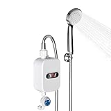 Elektronischer Durchlauferhitzer Dusche, 3500W 220V Mini Durchlauferhitzer...