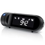 CSL - DAB Plus Radio - Radiowecker Projektionswecker digital – DAB/DAB+ / FM...
