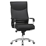 AMSTYLE Bürostuhl BIGBOSS Bezug Kunstleder Schwarz Schreibtischstuhl bis 150...