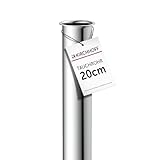 Kirchhoff 98848018 Tauchrohr für Siphon 20cm Chrom, Rohr Verlängerung 200mm...