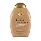 OGX Brazilian Keratin Smooth Conditioner (385 ml), glättende Haarspülung mit...