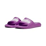 PUMA DIVECAT V2 LITE, Unisex Schiebe-Sandalen, WILD BERRY-PUMA WHITE,