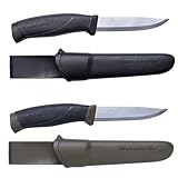 Morakniv Outdoor Messer mit Scheide - Mora Companion S - 2-Pack - Jagdmesser...