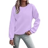 Damen-Sweatshirts mit Rundhalsausschnitt, lässig, übergroße Sweatshirts,...