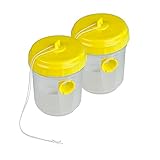 Windhager Wespen Abwehr | Wespenfalle 2 Stk. | für draußen, leicht zu reinigen...