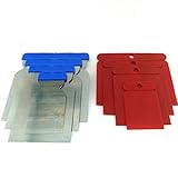 8tlg Set Japanspachtel im Bundle aus 4er Set Flächenspachtel mit Stahlblatt...