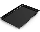 Terlulu Backblech, 44,4 x 30 x 2,5cm, Karbonstahl Backblech Kuchenblech mit...