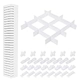 10 Sets Schubladen Organizer Aufbewahrungs Schubladenteiler Verstellbare...