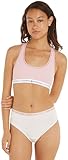 Tommy Hilfiger Damen BH Bralette Print Sport, Mehrfarbig (Mini Geo Coral Clay),...