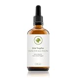 Zink Tropfen - Ionisches Zink (aus Zinksulfat) ohne Alkohol - 100 ml (ca. 3400...