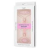 Sincero Salon - Rosenquarz Roller Gesicht Massagegerät - Jade Roller Gesicht -...