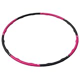 GORILLA SPORTS® Hula Hoop Reifen - zum Abnehmen, Ø 96cm, 8 Segmente Steckbar,...