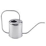 Fasmov 1,5 Liters Edelstahl Gießkanne Metall Blumengießkanne Klein...