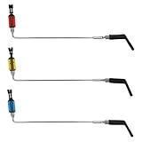 3er Set Pendelbissanzeiger optischer Fallbissanzeiger Swinger Karpfenangeln