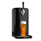 Klarstein FrostBrew Bierzapfanlage - 5L Bierzapfanlage mit CO₂-Drucksystem,...