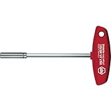 Wiha Schraubendreher mit Quergriff und Bithalter magnetisch 1/4' (01481) 150 mm