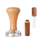 Coztie Kaffee Tamper, Espresso Tamper, Kaffeestampfer aus Edelstahl...