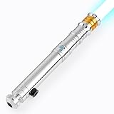 Saberforms Lichtschwert Duell Lichtschwert mit 12 RGB Farben 16 Sound Fonts und...