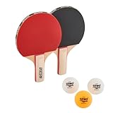 GEWO Midi Schlägerset - Tischtennisschläger-Set mit Zwei kleineren Schlägern...