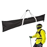Raypontia Skitasche - 185 * 33 cm Ski Tragetasche,Skisack Für 1 Paar Ski Und...
