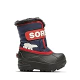 Sorel Unisex Kinder Snow Commander Boot Schneestiefel, Nocturnal Sail Red...