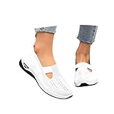 Generisch Schuhe Damen Sommer Sneaker Diabetiker Vermascht Leicht Walkingschuhe Turnschuhe Atmungsaktive Lässige Komfort Laufschuhe Breite Fuß Orthopädische Bequeme Outdoor Sportschuhe