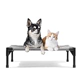 Mora Pets Hundeliege Outdoor Erhöhtes Hundebett Hunde Liege Draußen für...